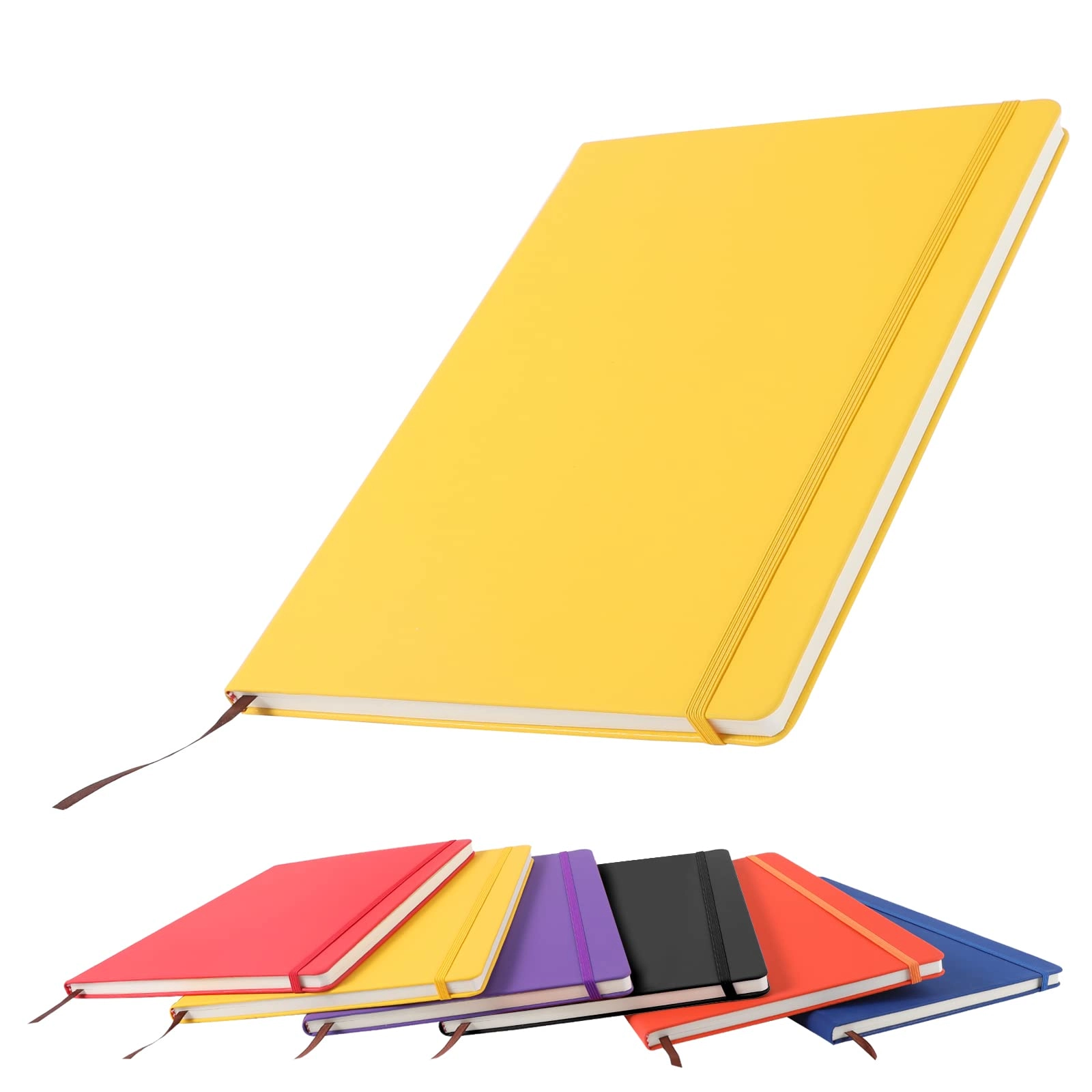 Notebook A4 Hardcover - Lined 80 Sheets