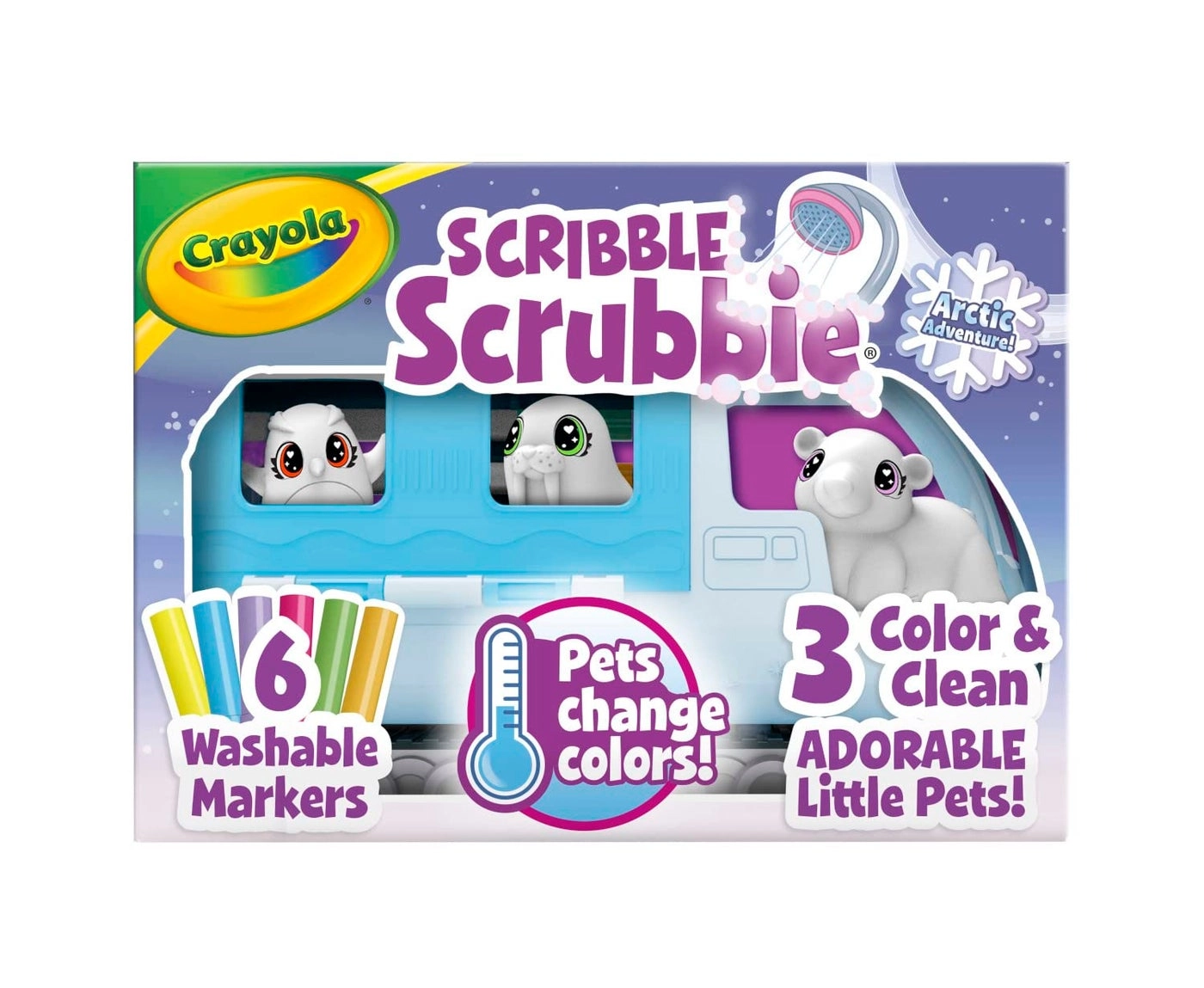 Scribble Scrubbie Pets Arctic Snow Explorer - 3+ years