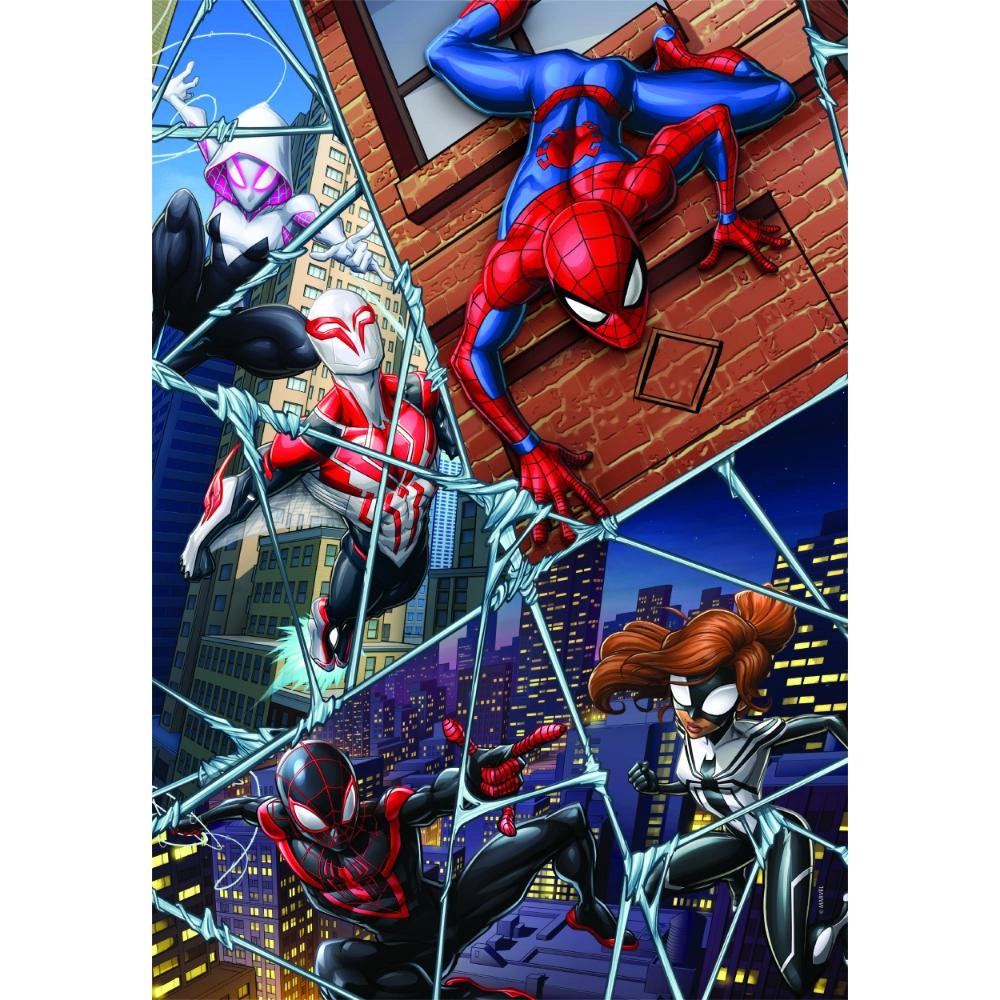 Spiderman Swarming Puzzle (527-25043) - 104 pcs