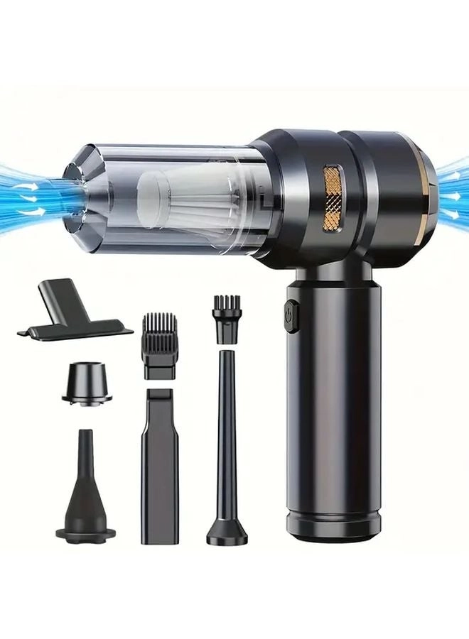 Generic Handheld Vacuum Cleaner And Hair Dryer - 2x2000mAh