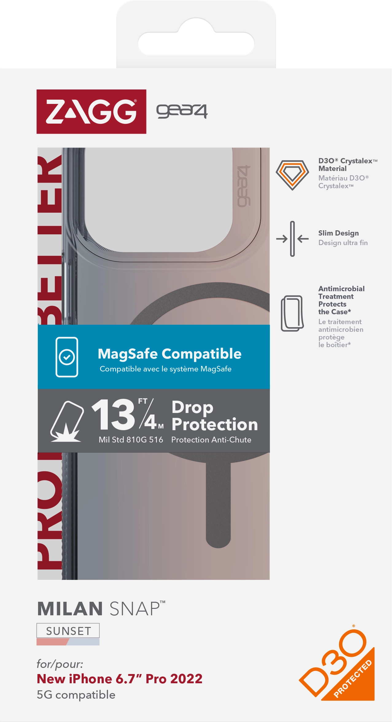 D3O Copenhagen Back Case for iPhone 14 Pro Max