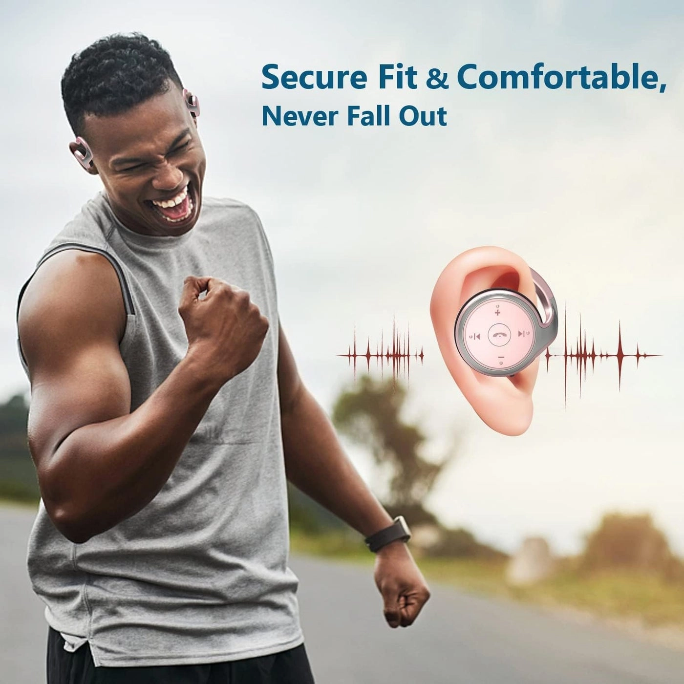 Behind The Head Wireless Headphone