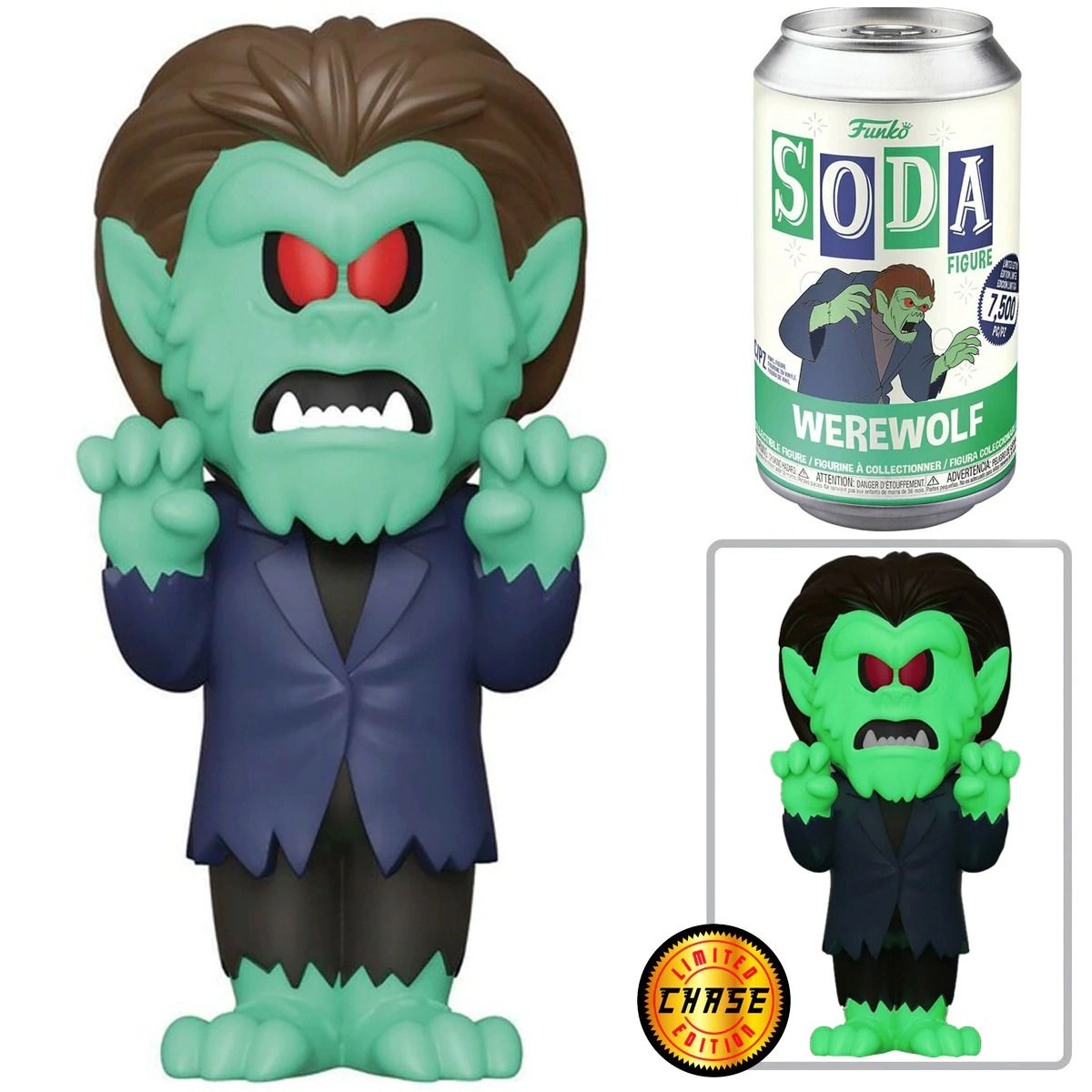 FUNKO ScoobyDoo - Werewolf - Vinyl SODA Chance of Chase