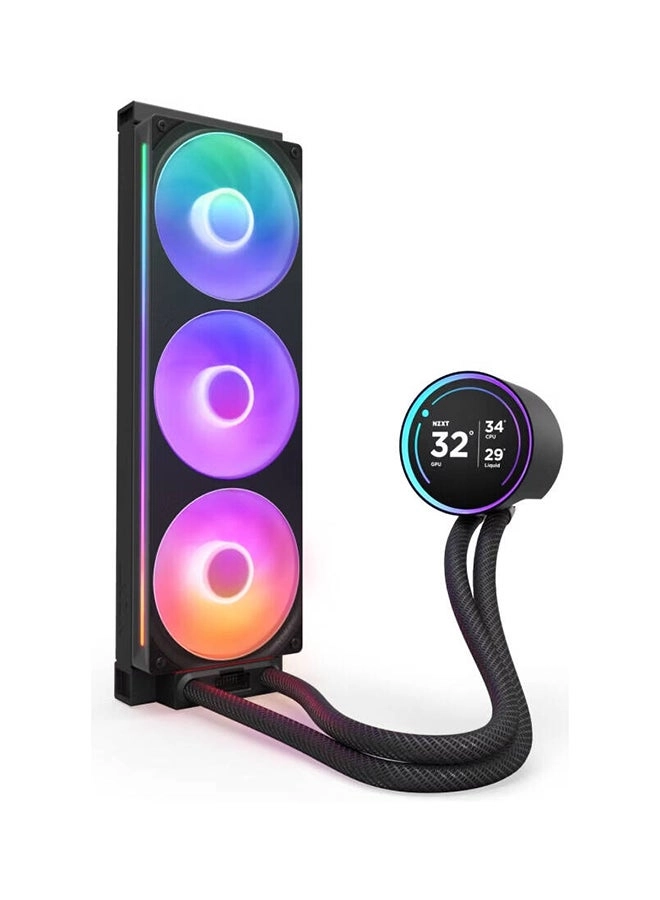 Kraken Elite 360 RGB - three fan(s)