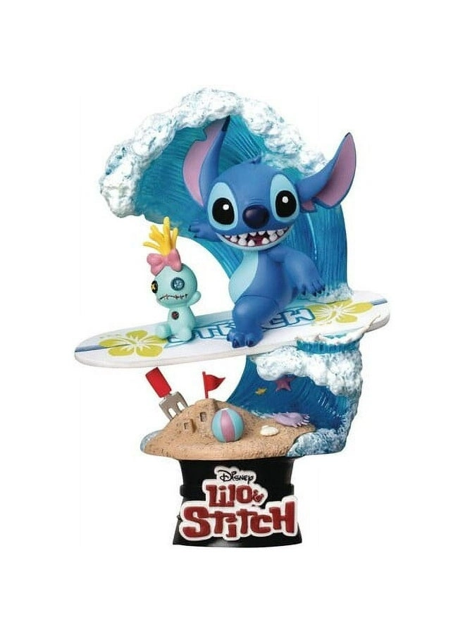 Stitch - Lilo & Stitch - D-Stage Dream Series Stitch Surf Diorama (15 cm)