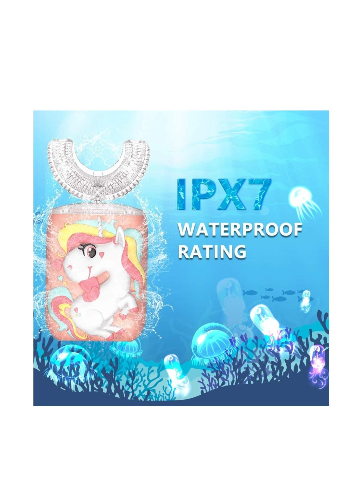 Electric Toothbrush - U-Shaped Head 3 Modes IPX7