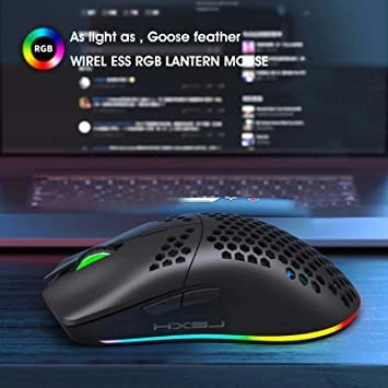 T66 RGB Gaming Mouse - Wireless