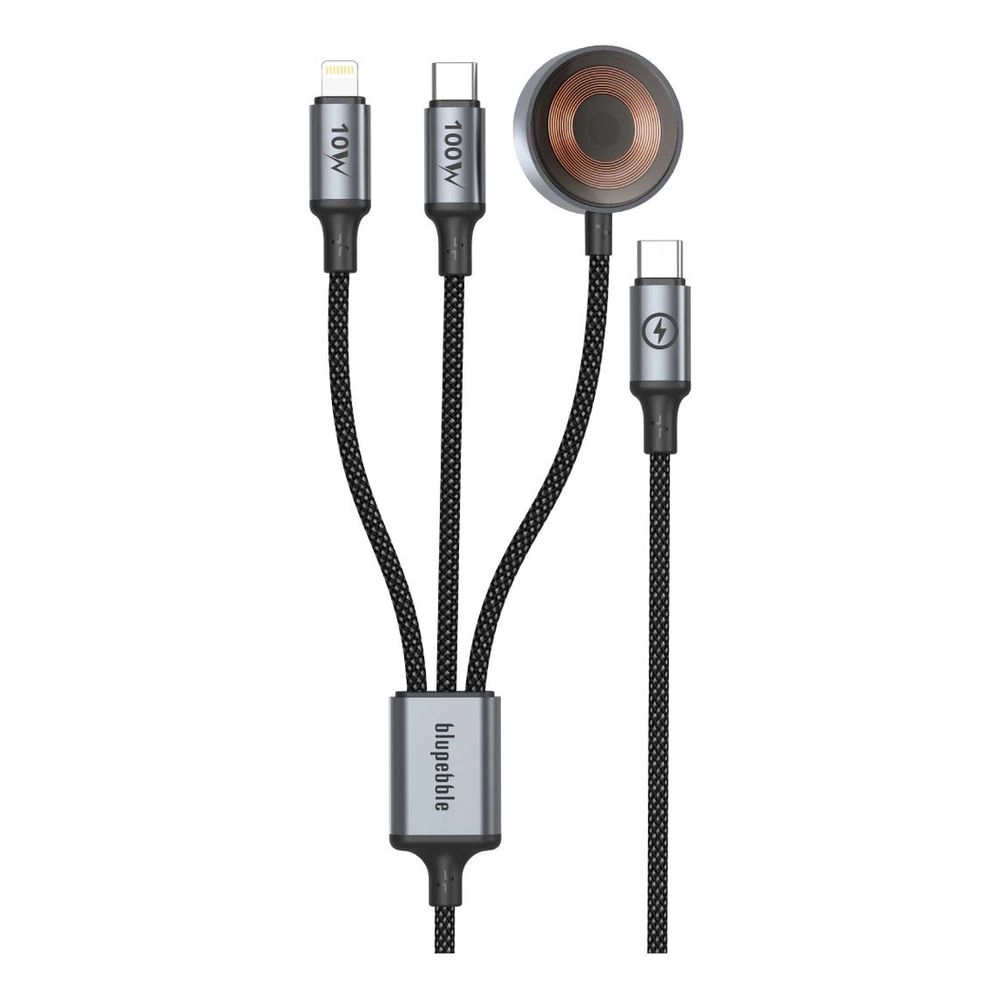 blupebble PowerFlow 100W Cable USB-C to USB-C 1.2m