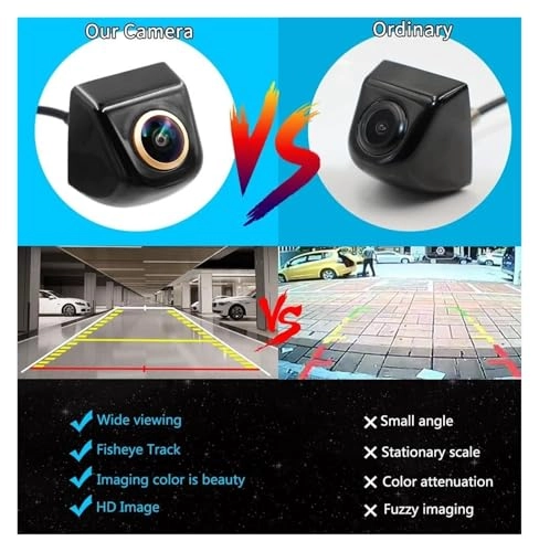 Rear View Parking Camera - Night Vision Wire