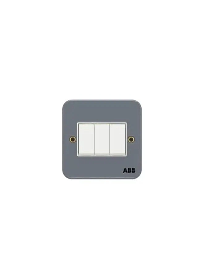 ABB BM103 - 3G 1W Switch 10AX metal mounting box