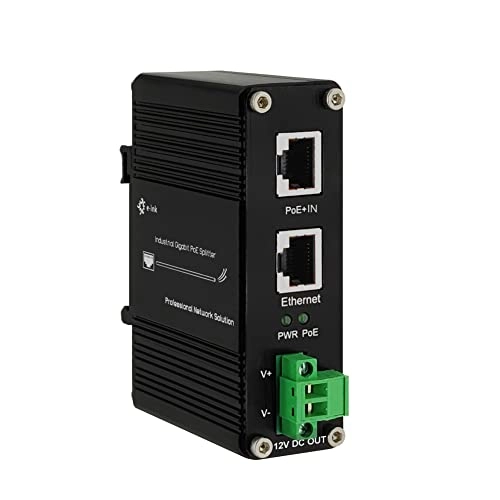 LNK-INS301-12V - 12VDC 20W 1 x RJ-45 IEEE802.3af/at Gigabit 30W Input