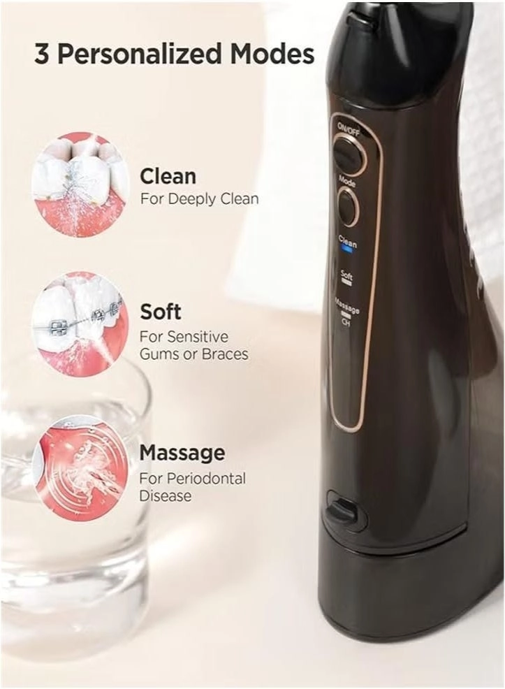 E11-F5020E - 2-in-1 Water Flosser 5 Brushing Modes 3 Flossing Modes