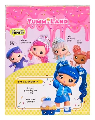 Rory Blueberry Large Doll + Lipgloss Pet - Ages 4+