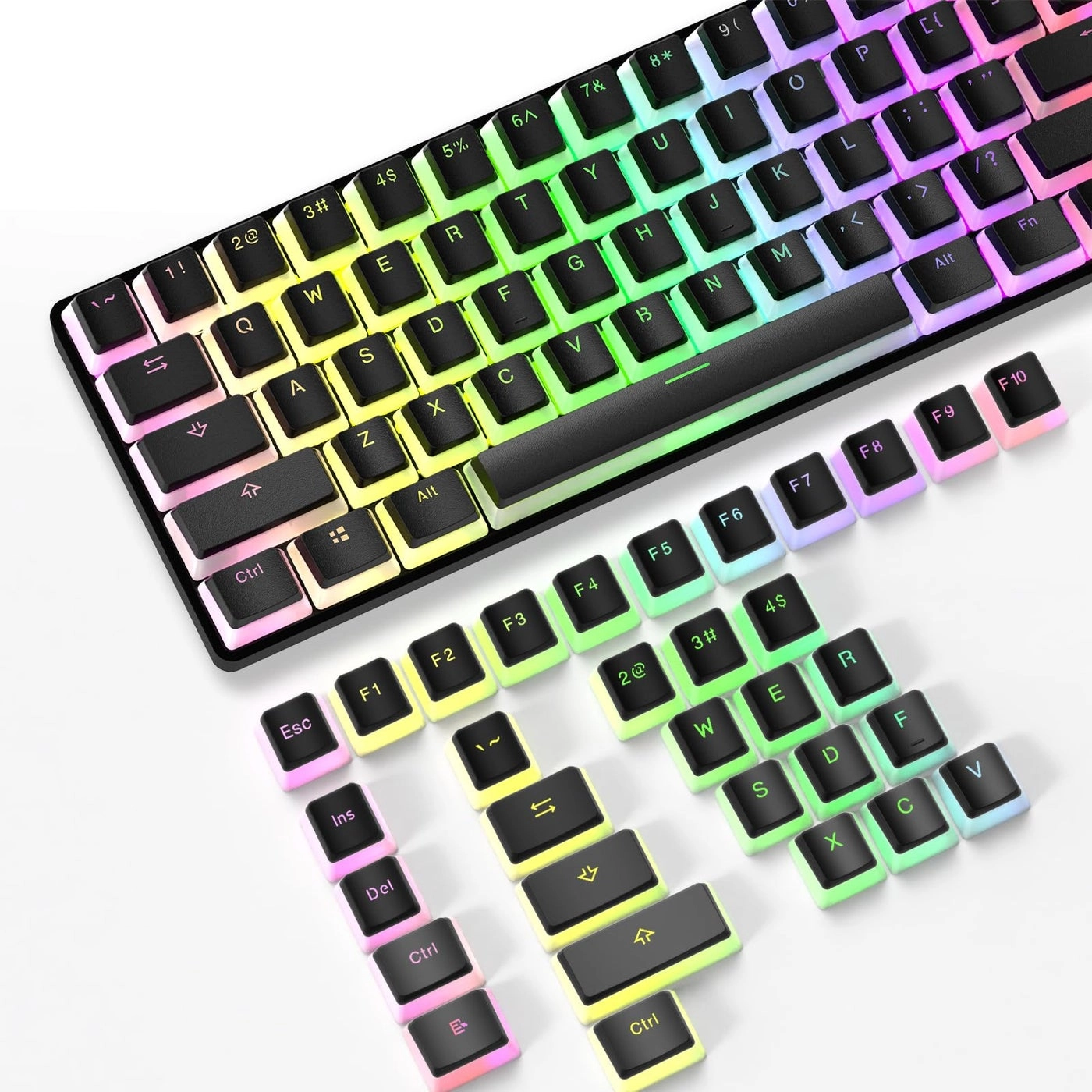 117 Key PBT Keycap Set - US Layout RF