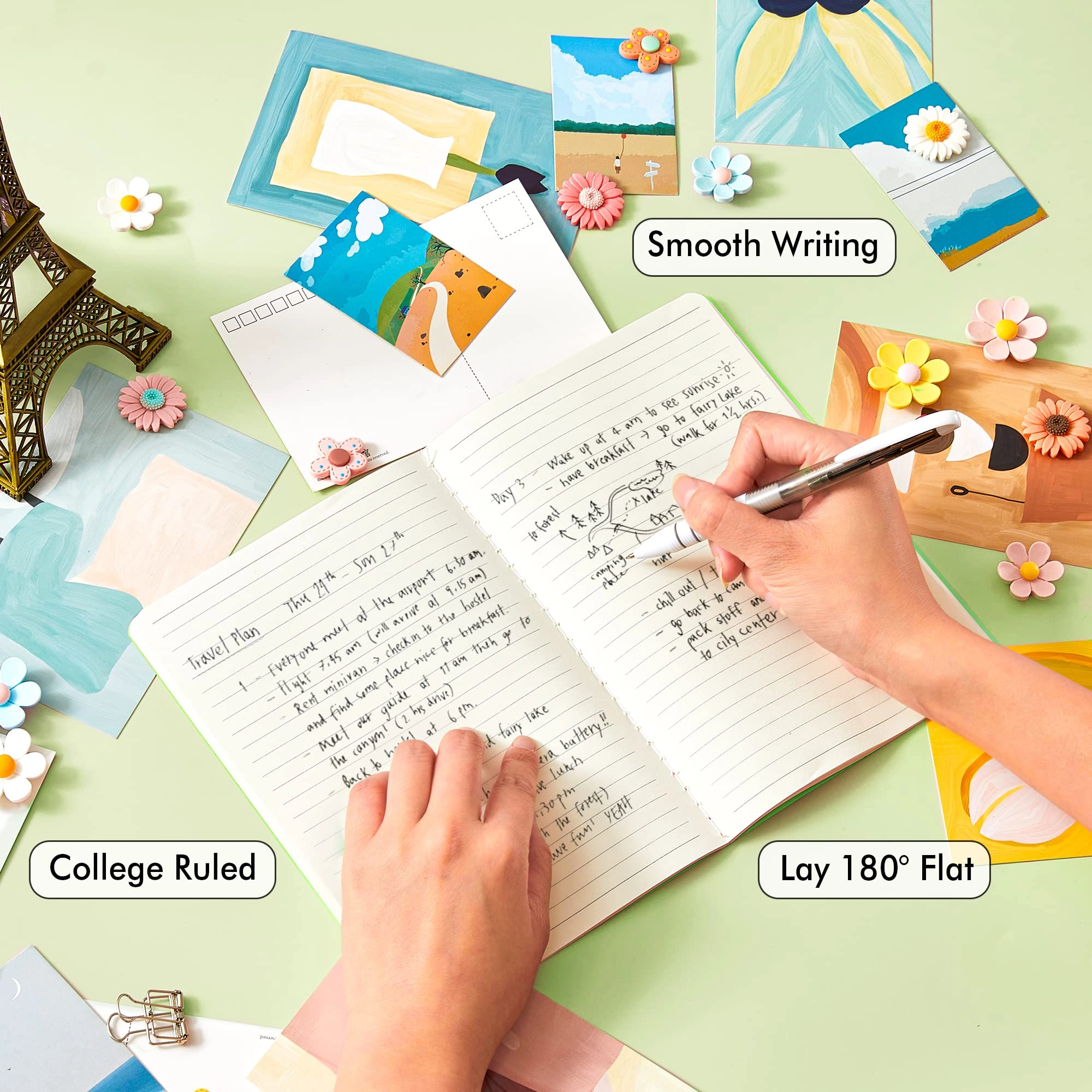 Soft Cover Notebook A5 Softcover - Lined 46 Sheets