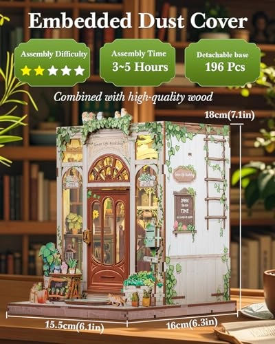 Book Nook Kit - Green Life Bookshop