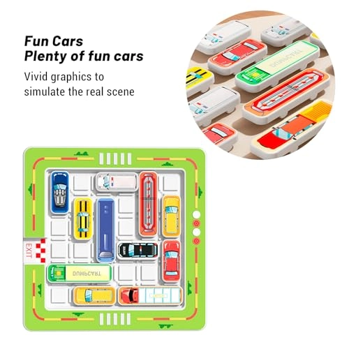 Slide Puzzle - Car Plastic Maze