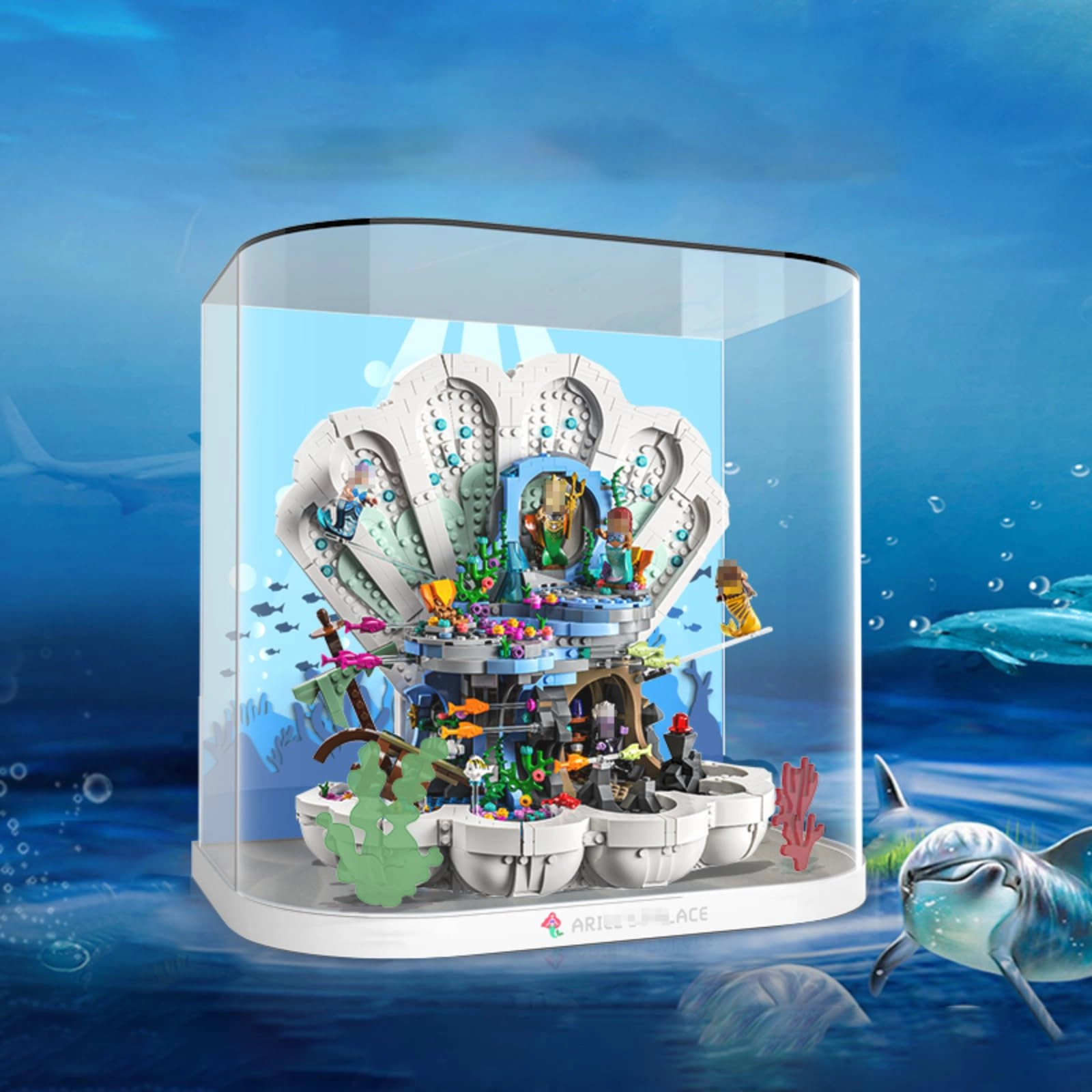 SUNHON Figures Display Box - 35x25x35cm Acrylic