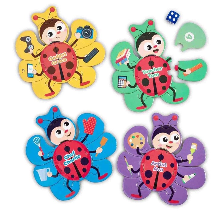 Carrefour Build A Ladybird - Interactive dice based matching game