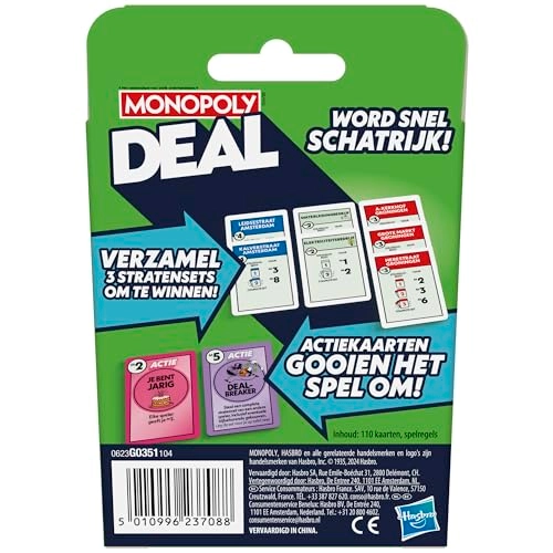 Monopoly Deal - Card Game (Dutch)