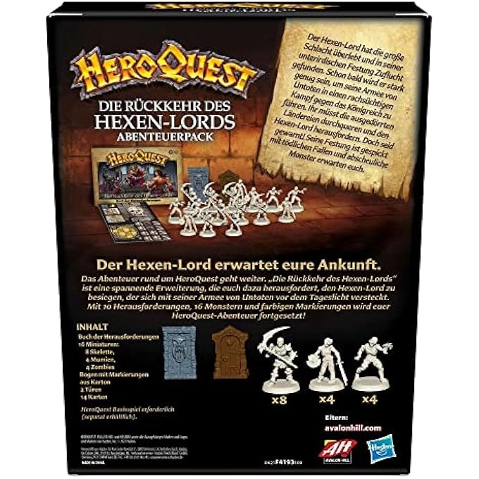 HeroQuest: Return of the Witch Lord Quest Pack
