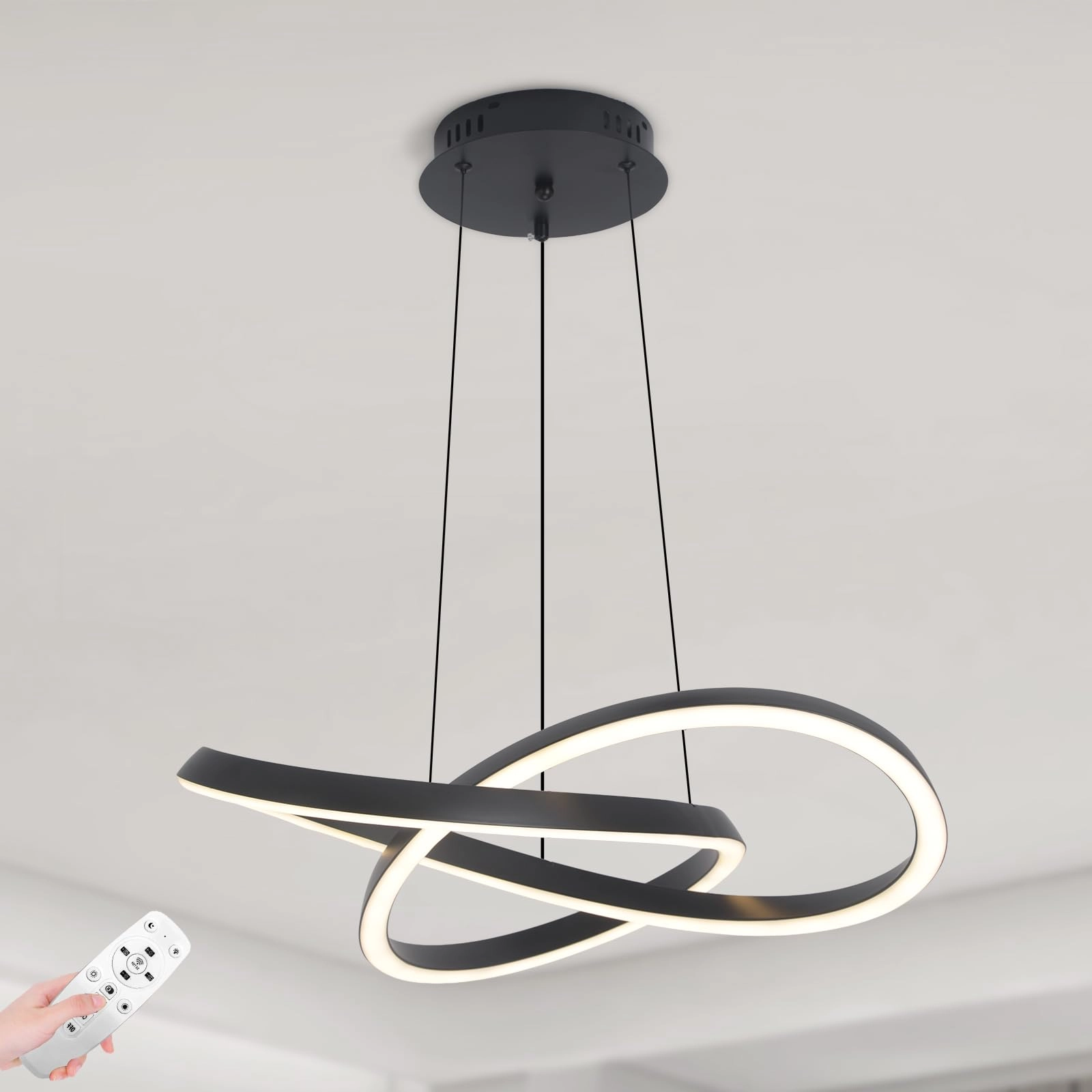 YATAI LIGHTING Modern LED Chandelier - Up to 100cm adjustable