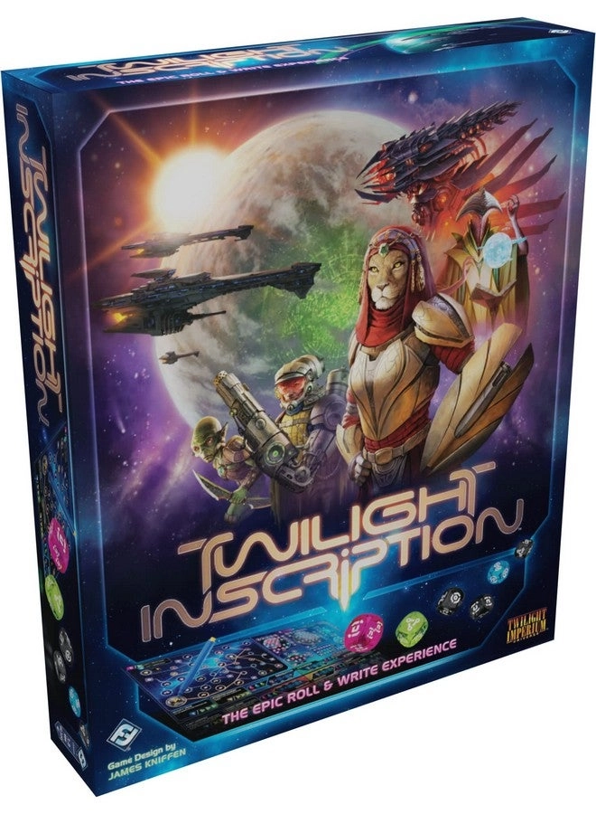 Fantasy Flight Games Twilight Inscription - Scifi Strategy + Twilight Imperium - Adventure