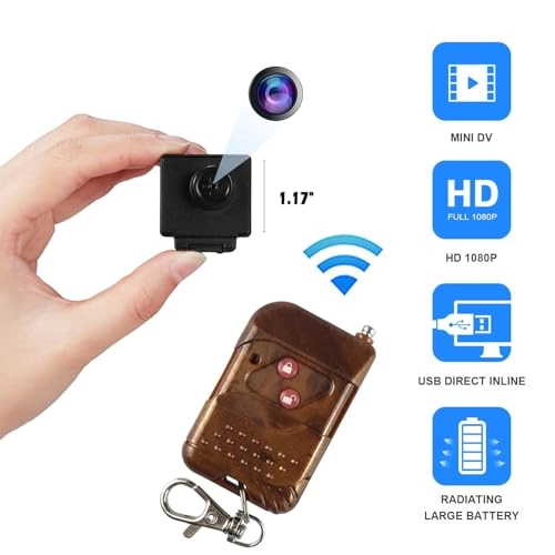 TV-Remote-Button-Security-Camera