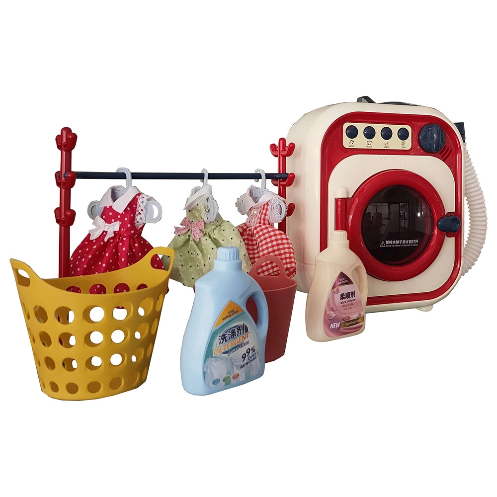 Play House Washing Machine - Suitable for 3 years and above 29 x 12 x 23.5 cm