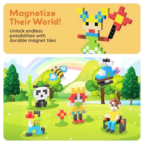 Magnetic Cubes - 108 pcs