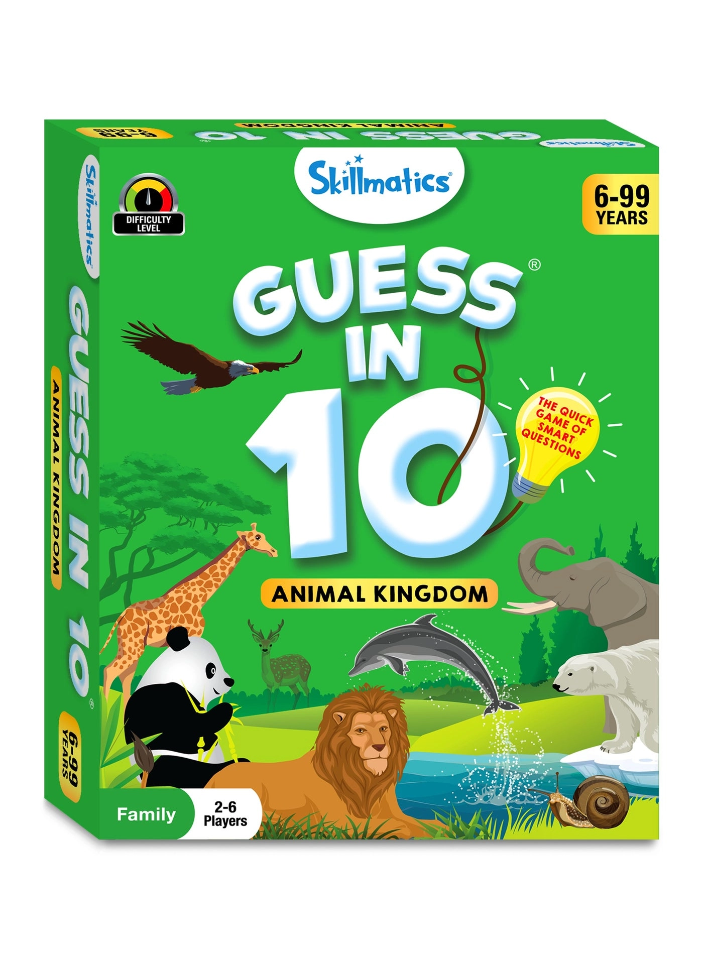 Guess in 10 Picture Clues - Card Game Animals