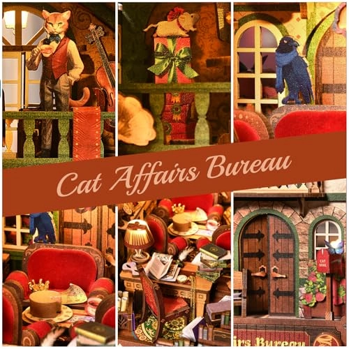 Book Nook Kit - Office of Feline Affairs