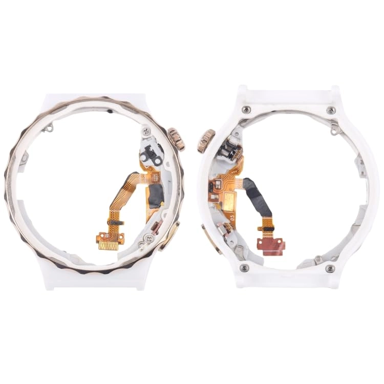 HUAIGNZDF Watch Spare Part LCD Screen Frame Bezel Plate for Huawei Watch GT 3 Pro 43mm - Ceramics Gold