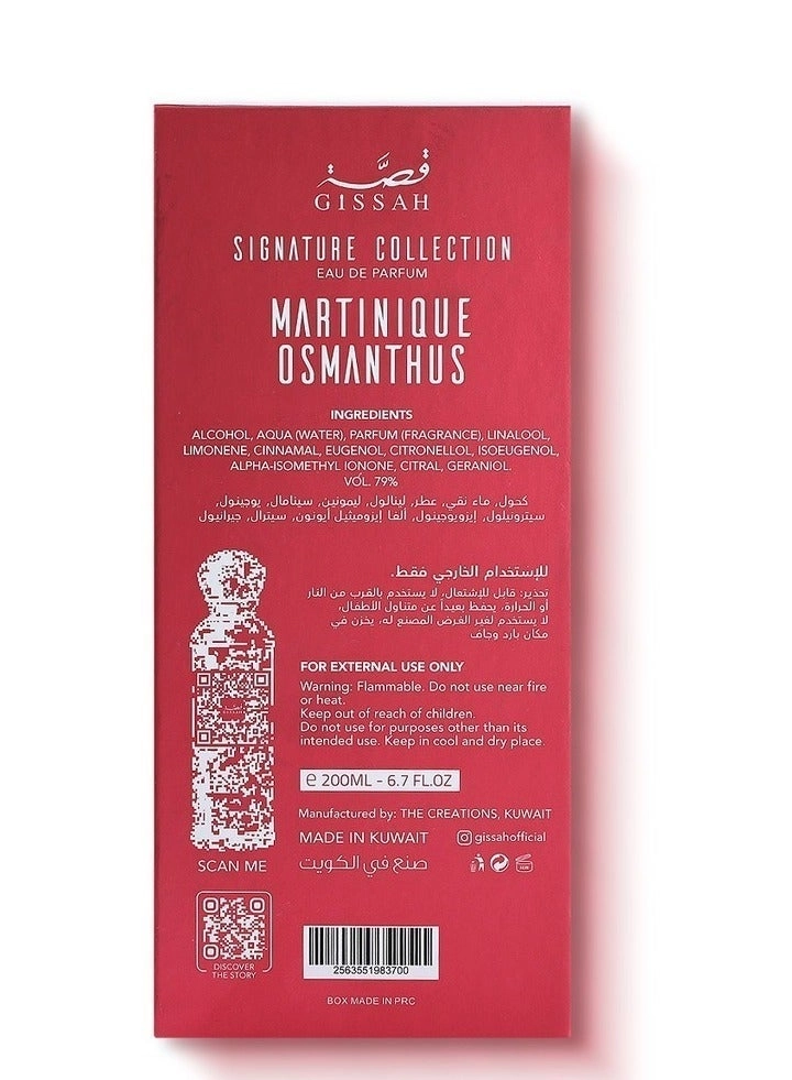 Martinique Osmanthus - Eau de Parfum 200 ml