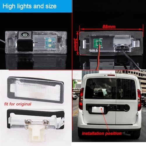 Reversing Camera - IP68 AHD