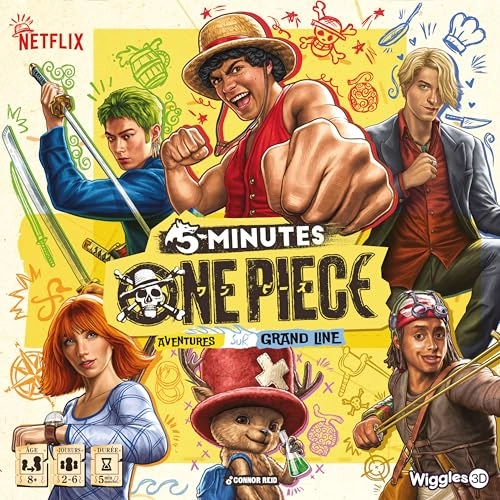 5 Minutes: One Piece - Cooperative Card Game (French)