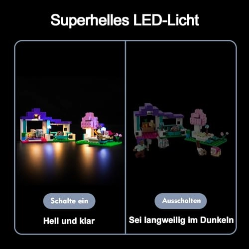 LED Light Set - Copper for LEGO Minecraft The Animal Sanctuary 21253 5V