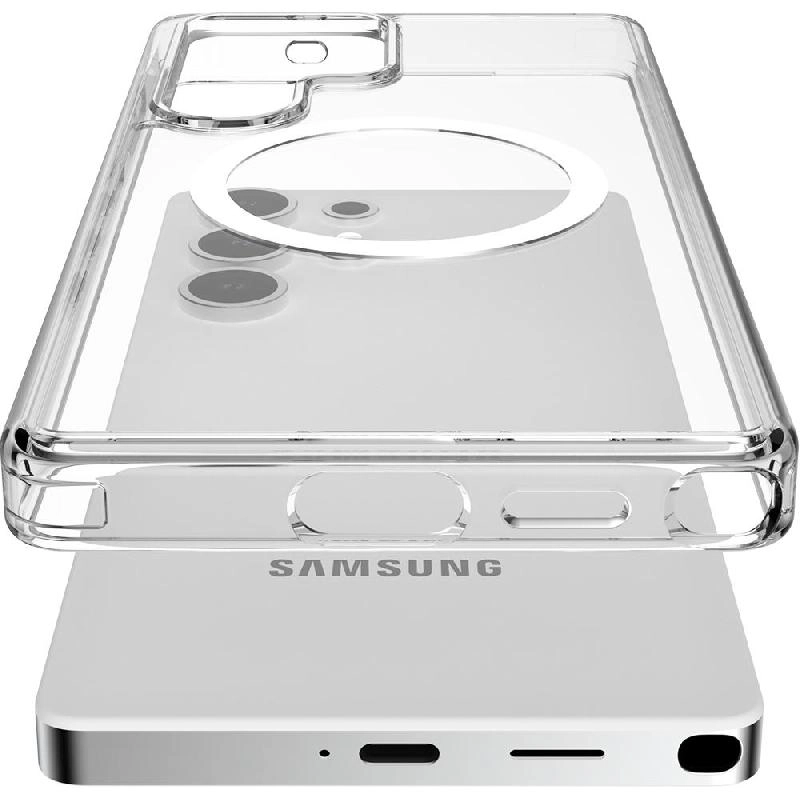 Crystal Back Cover with MagSafe for Samsung Galaxy S25 Ultra
