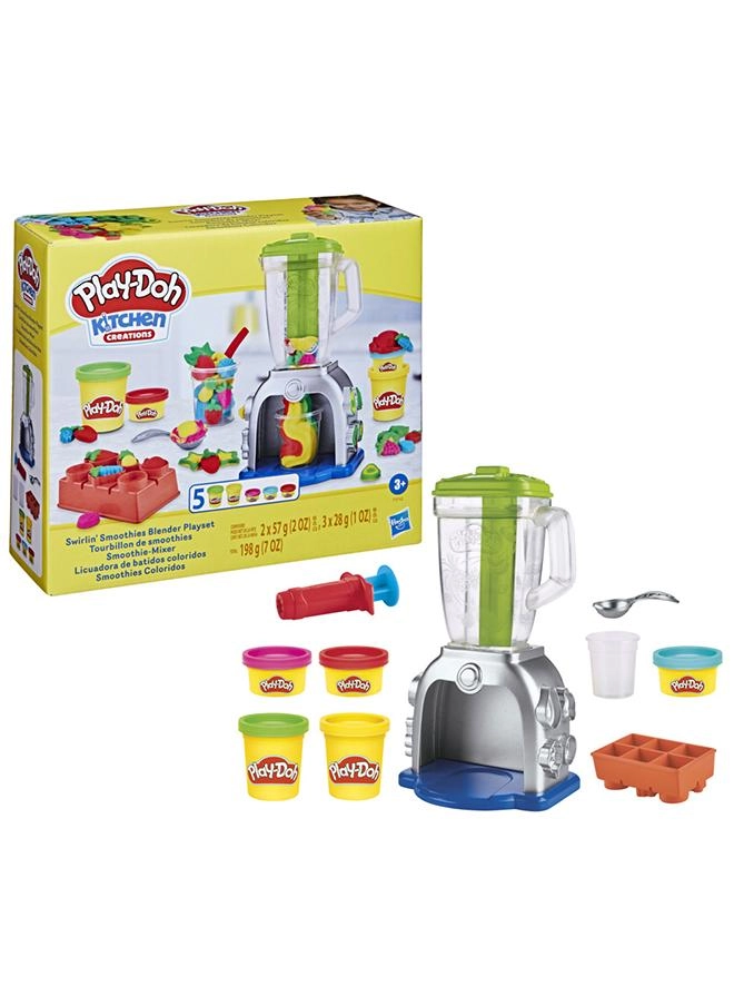 Play-Doh Swirlin' Smoothies Blender Playset - 3+ years