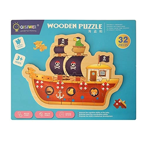 Wooden Toy Puzzle - 3-4-5-6 Years Old 60 pieces