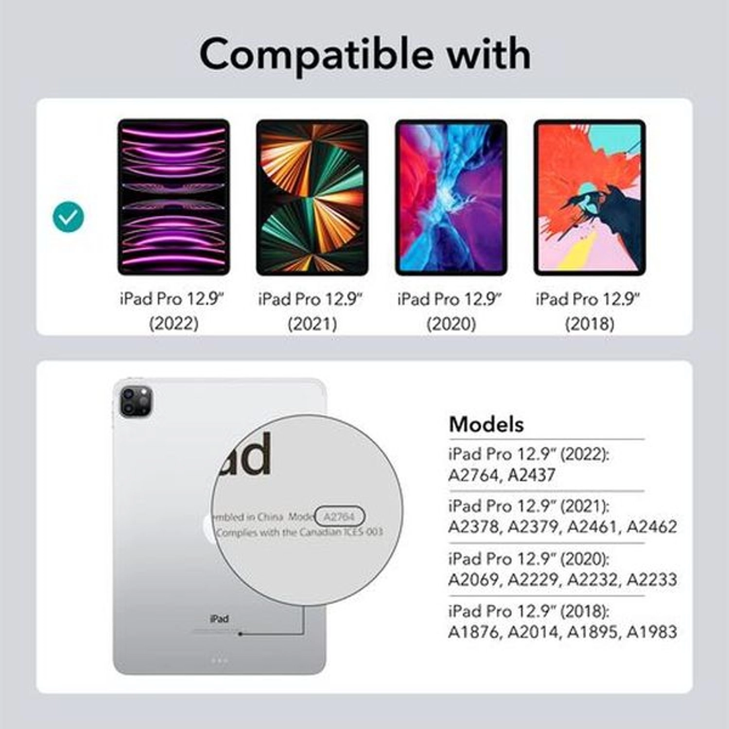 Ultra Clear Screen Protector for iPad Pro 12.9