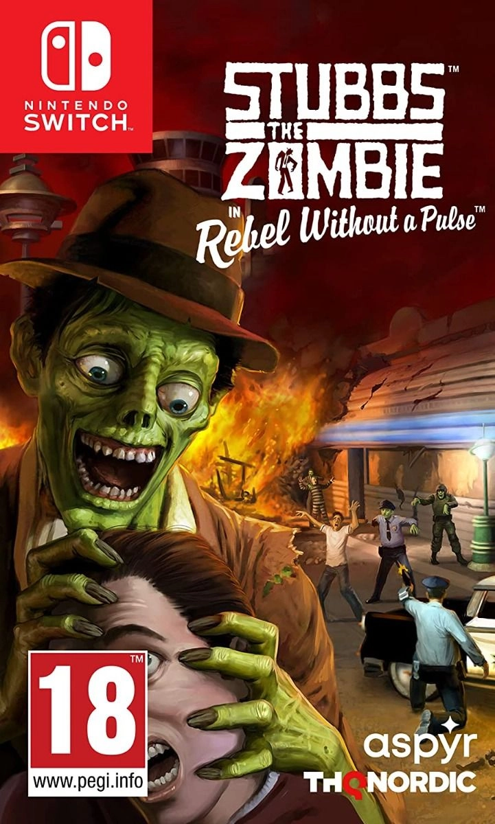 THQ Nordic Stubbs the Zombie in Rebel Without a Pulse - Nintendo Switch