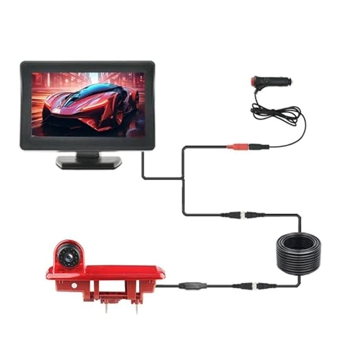 Rear View Parking Camera - Night Vision Wire