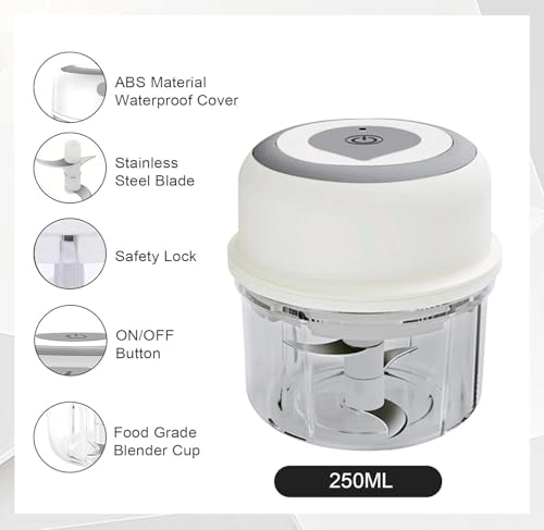 Mini Electric Chopper - 250 ML Type-C
