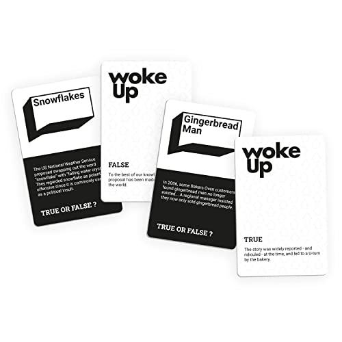 Woke Up: The Woke AF Trivia Game - Card Game