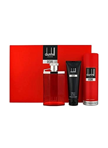 Desire Red Eau de Toilette - 100ml + Shower Gel - 90ml + BODY SPRAY - 195ml