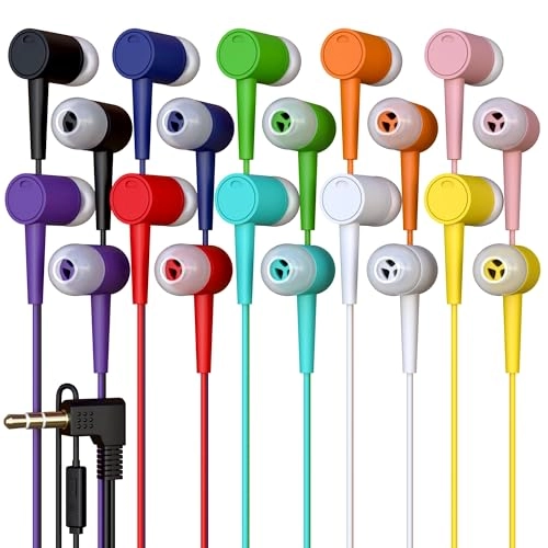 GAYNJJUPFH Wired Earbud 10 Pack