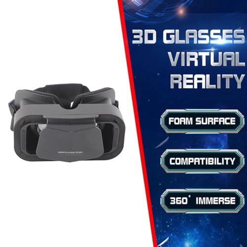 3D Head Mounted VR Goggle - 90 Degrees 3.5-7.2 inches