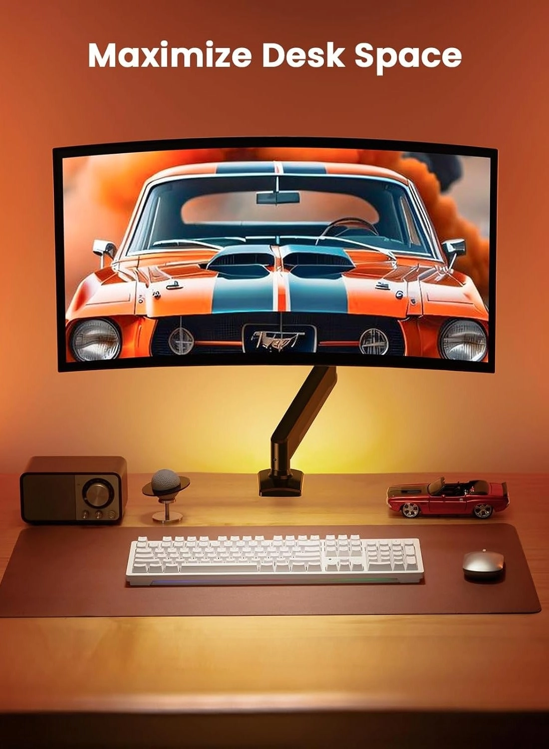 Monitor Mount Stand - 32 in 75x75mm or 100x100mm