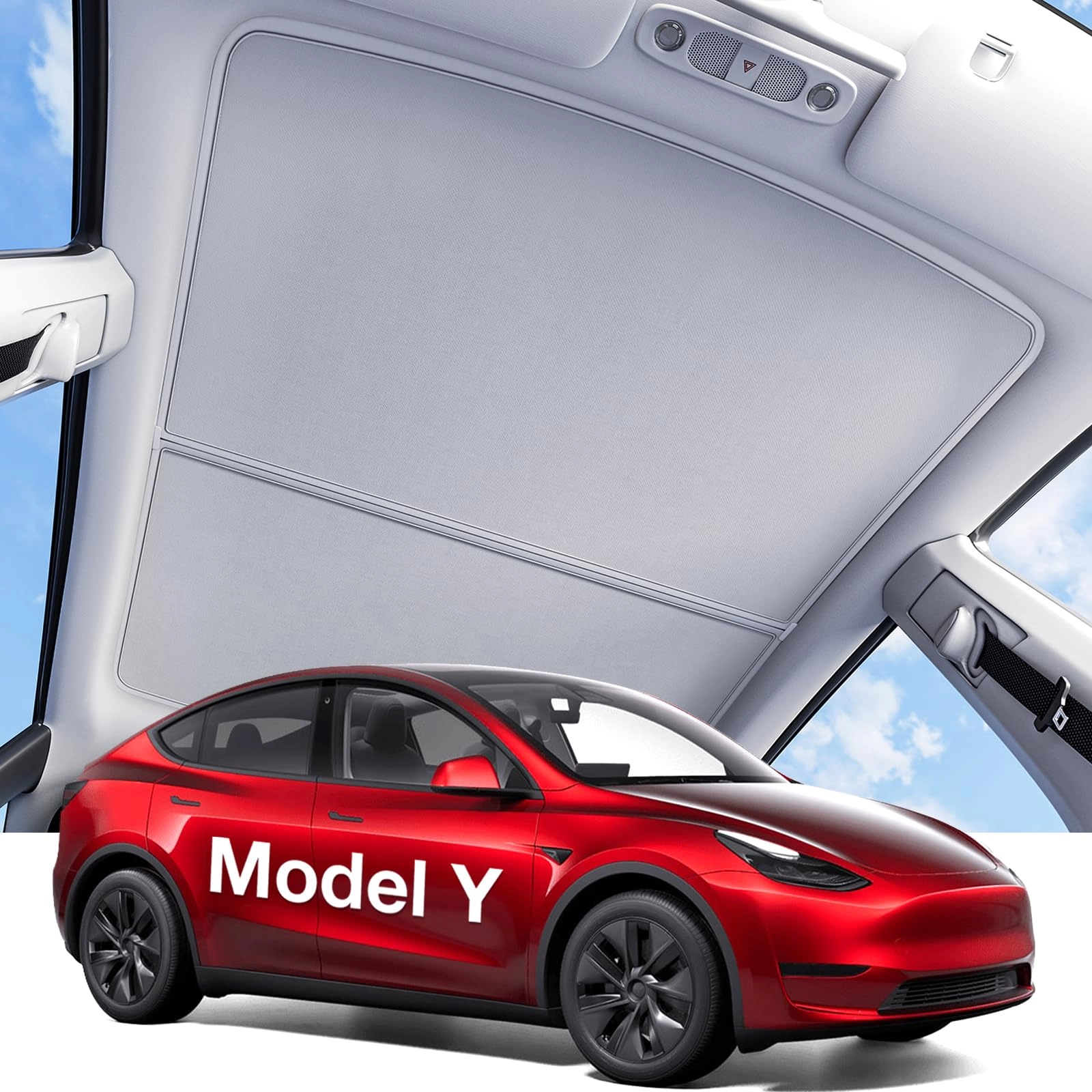 Wigoo Tesla Model Y Sunshade - 2020|2021|2022|2023|2024|2025
